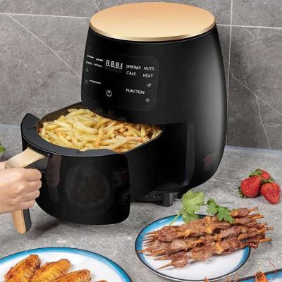 China Durable Compact Design Air Fryer Digital Touch Screen 4.5L Capacity Air Fryer Oven for sale