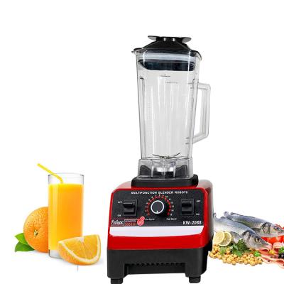 China 2L 4500W Motor Pure Copper Commercial Food Processor Commercial Heavy Duty Food Processor Smoothie Blender & Blender for sale