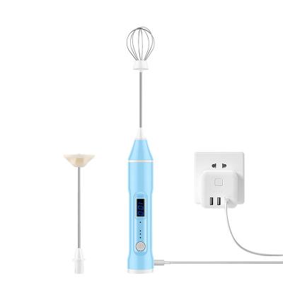 China Sustainable High Quality Automatic Refillable Coffee Milk Frother Hand Blender Egg Beater Favorite for sale