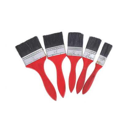 China Painting Economic Round Paint Brushes With Wooden Handle Wool Brush Set Paint Brushes for sale