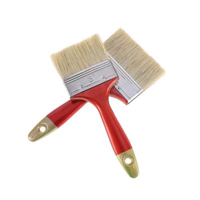 China Painting Maple Wood Handle For Wall Wooden Handle Flat Wall And Celling Paint Brush for sale