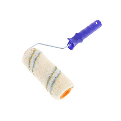 China Decoration Knitted Synthetic/wool Blend Roller Brush Hand Tool Decorative Economic Refill Paint Roller for sale