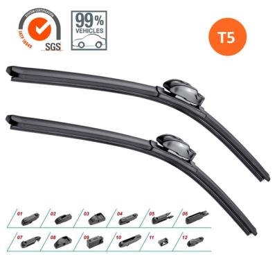 China 15 Adapter Universal Wiper Car Multifunctional Wiper Blade for sale