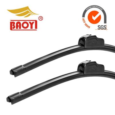 China Natural Rubber Clean Refill Good Quality Windowshield Hook Material Wiper Blade For Sale for sale