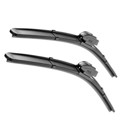 China Mn65 Material Strong Quality Double Wiper Blade With 12 Adapters for sale