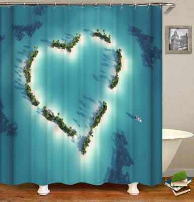 China Ienjoy Viable Hot Selling Cheap Price And Good Quality Waterproof Bathroom PEVA Bath Shower Curtain for sale