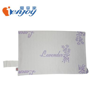 China Ienjoy 100%Polyester Lavender Viable White Petty Pillow Case Home Decor for sale