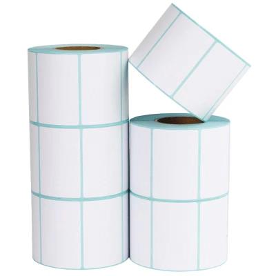 China Wholesale Waterproof Thermal Label Roll For Distributors Custom Sizes Self Adhesive Waterproof Label Sticker For Shipping Label for sale