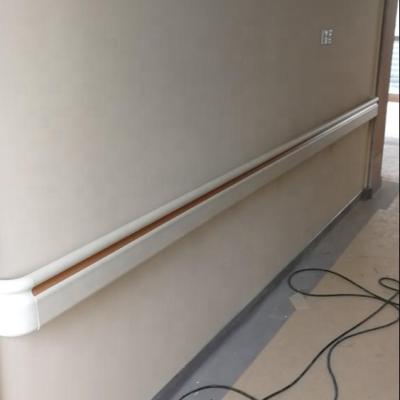 China Modern 159mm Width Hospital Corridor Railing Wall Guard for sale