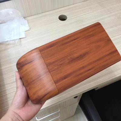 China Cherry Wood Color Hospital Railing Corridor Hand Grip And Wall Protection for sale