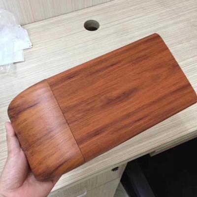 China Color Modern Wood Panels For Walls Stair Railing Medical Walkway , Hospital Cheerful Wood Railing for sale