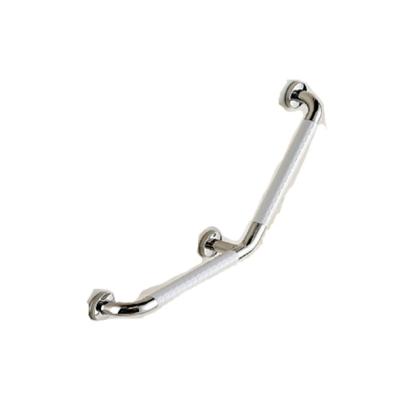 China Modern V Shape Stainless Steel Nylon Bathroom Grab Bar for sale