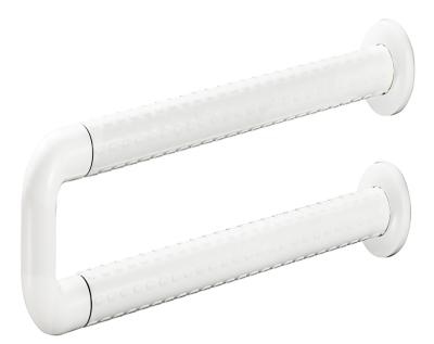 China Modern U Shape Handrail Handrail High Quality Plastic Nylon Grab Bar Safety Handicapped Handle for sale