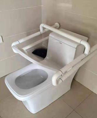 China Modern Sit Toilet Urinal Grab Bar Auxiliary Stand Up Hand Support Grab Bar for sale