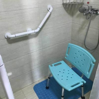 China 135 Degree Modern V Shape Angle Disabled Plastic Shower Grab Bar And Ease Handle for sale