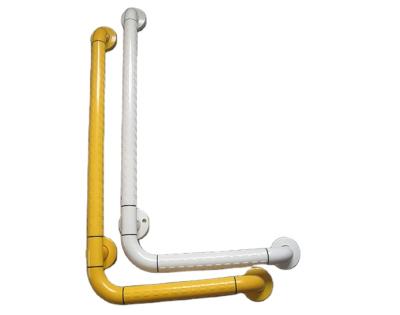 China Modern Toilet L Shape Shower Grab Bathroom Bar For Hospital, Hotel, School for sale