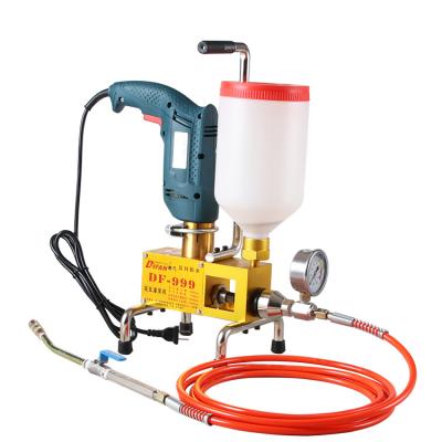 China 220V Small Waterproof Manual Epoxy Resin Trap Type PU Grouting Machine for sale