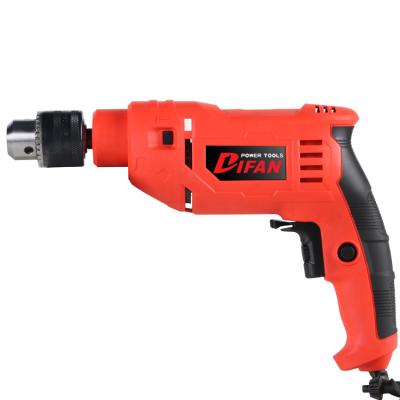 China Difan High Quality 13mm Drilling Portable Electric Drill of Various Materials New Small for sale