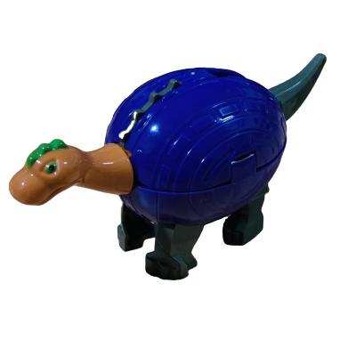 China Collected Dinosaur Transform Hot Selling Plastic SJ221008 Assembled Transform Dinosaur Egg Capsule Gift Dinosaur Toy For Kids Education for sale