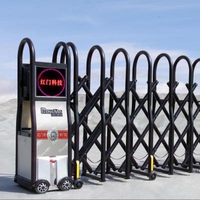 China One-Piece-Leaning Profiles Automatic Expandable Barrier Barrier Gate for sale