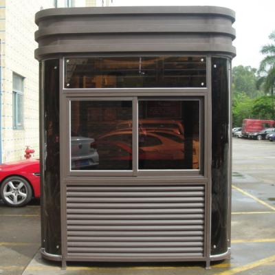 China One Door Aluminum Alloy Security Booth With Intelligent Self-Align Engine (AIS) for sale