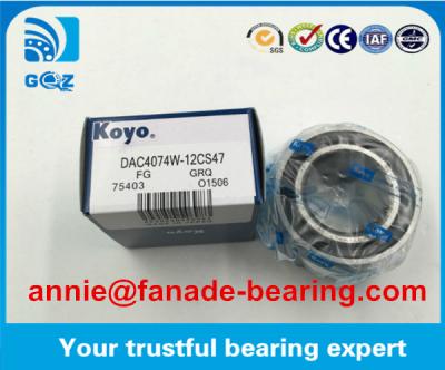 China New packing Koyo Wheel Hub Bearing KOYO DAC4074W-12CS47 Auto wheel hub bearing for sale