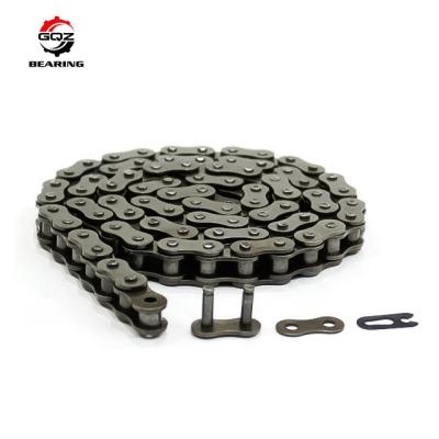 China 40MN Carbon Steel Motorcycle Chain 12.7mm Pitch Heat Treatment Te koop