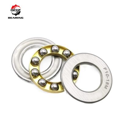 Cina F10-18M Cage in ottone Miniature Thrust Ball Bearing con scanalatura 10x18x5.5mm in vendita