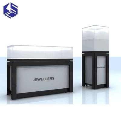 China High End Environment Friendly Jewelry Display Case Led Counter Lights Jewelry Jewelry Display for sale