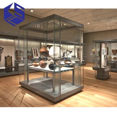 China Excellent Quality Wooden Museum Glass Display Showcase For Museum Equipment for sale