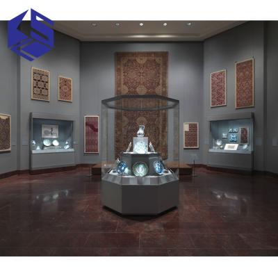 China Eco - Friendly Material Hot Sale Museum Display Showcase For Museum Decoration for sale