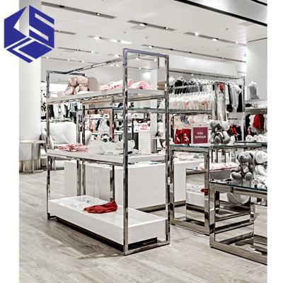 China Display for new shoes design retail store furniture good quality furniture for clothing store for sale