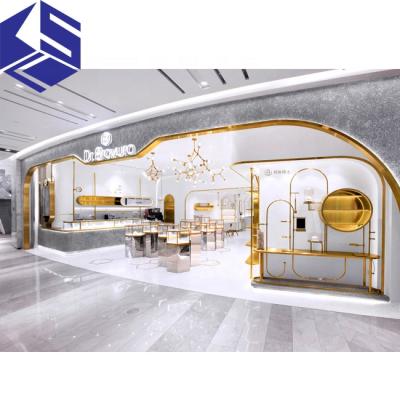 China Recyclable High Quality Luxury Perfume Store Decoration Fashion Interior Design for sale