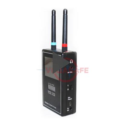 China Tamper Alarm Hidden Camera Detector Mini Wireless Camera Hunter Detecting 1.2 GHz 2.4 GHz 5.8 GHz Signal For House for sale