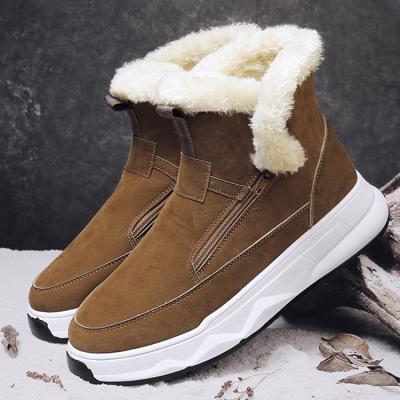 China New Coming Anti-Smell Soft Boy Custom Made Winter Warm Logo Classic Logo Snow Men's Outdoor Fur Boots Ankle Boots for sale