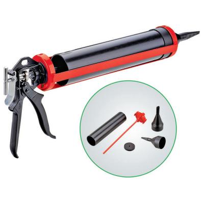 China With all accessories color customizable manual caulking gun with nozzle for sale