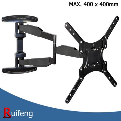 China VESA 400x400 Aticulating Motorized Full Motion TV Wall Mounts 32~50 Inch TV for sale