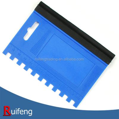 China 125 x 90mm Combination Spreader Combination Filler Plastic Trowel for sale