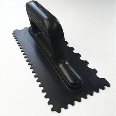 China Plastic Trowel Plastic Handle Build Wall Plaster Trowel Black Plastic Trowel for sale