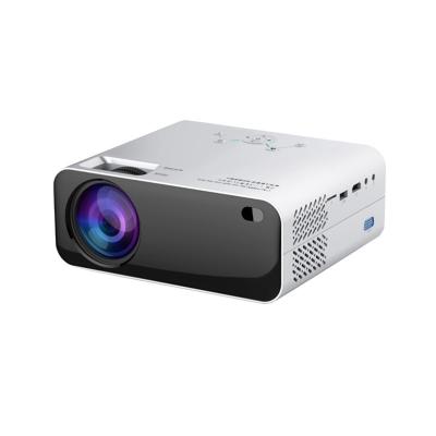 China Internet Built In 2021 New Android Smart Projector Video Proyector Portable LCD WiFi Radio For Mobile Phone Mirroring for sale