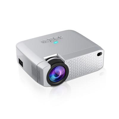 China Hot sale beam projector with built-in speakers, 800*480P cheap projector, mini led Wifi proyector with miracast function for sale