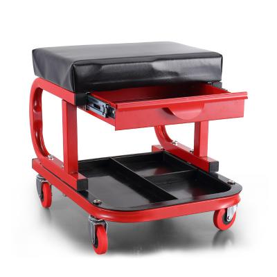 China High quality garage workshop car repair stool with wheels for sale