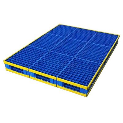 China Durable Plastic Industrial Warehouse Heavy Duty Plastic Rack Pallet Plastic Pallets Tray for sale