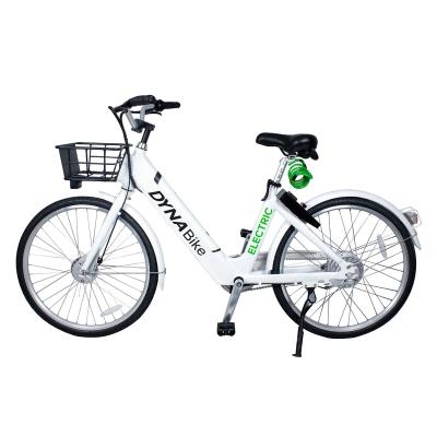 China Standard 36V10.4Ah, Removable Li-battery Electric Sharing Bicycle 36v 350W Brushless Motor Electric Sharing Bike for sale