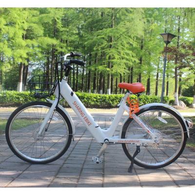 China Standard Smart Lock and Removable Battery Sharing Electric Bicycle Electric Bike for sale