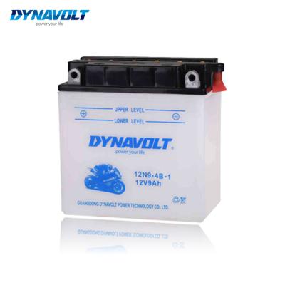 중국 Golf Carts DYNAVOLT 12V9Ah 12N9-4B-1 High Performance Conventional Lead Acid Dry Charge With Acid Pack Battery For Motorcycle 판매용