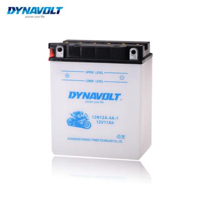 中国 Golf Carts DYNAVOLT 12V11Ah 12N12A-4A-1 High Performance Conventional Lead Acid Dry Charge With Acid Pack Battery For Motorcycle 販売のため