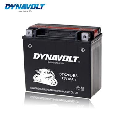 China Golf Carts DYNAVOLT 12V18Ah YTX20L-BS DTX20L AGM Maintenance Free Lead Acid With Acid Pack Battery For Motorcycle Power Heavy Duty Sports à venda