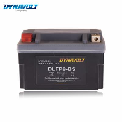 China BOATS DYNAVOLT 12V76.8WH DLFP9-BS SAME As LFP9 YTX7A YTX9-BS ATV UTV Lithium Ion Batter Power Sports Sports Starter Battery For MOTORCYCLE for sale