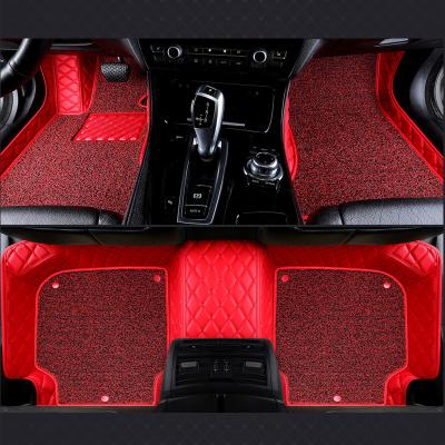 China Business / Luxury Anti Slip Foor Needle Punching Tarpaulin Mat Car Carpet Car Floor Mat for sale